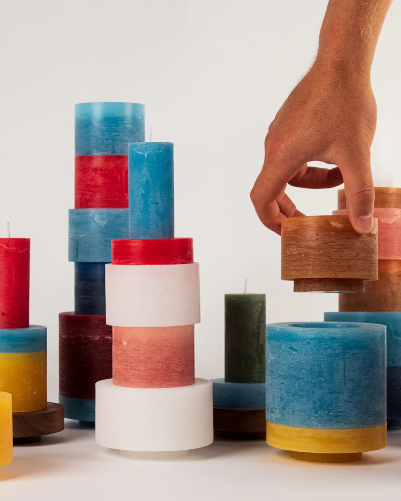 CANDL STACK 03 - Yellow & Brown