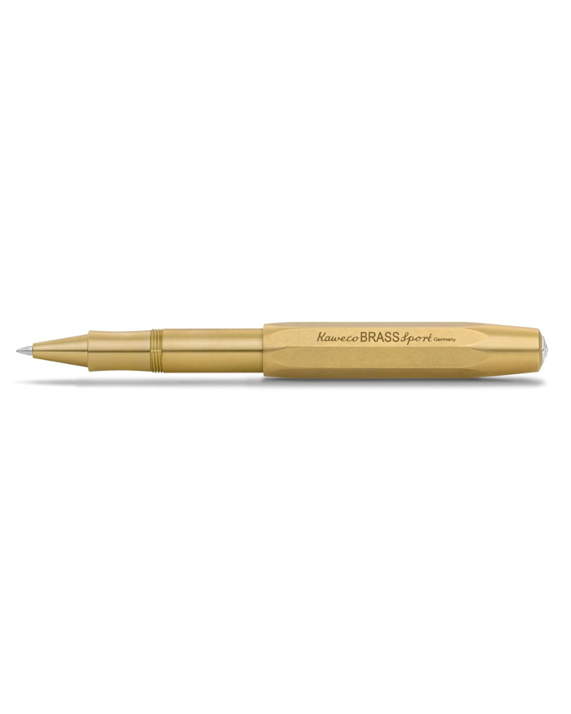 Kaweco Brass Sport Roller Pen: Gold
