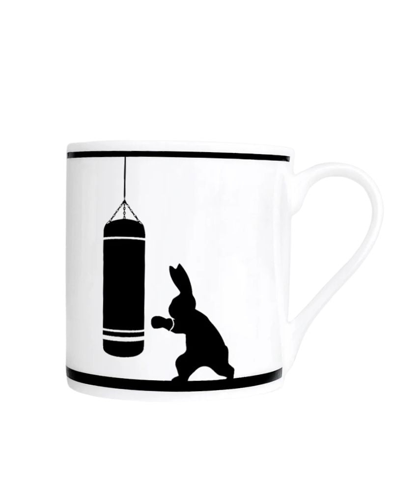 Boxercise Rabbit Mug