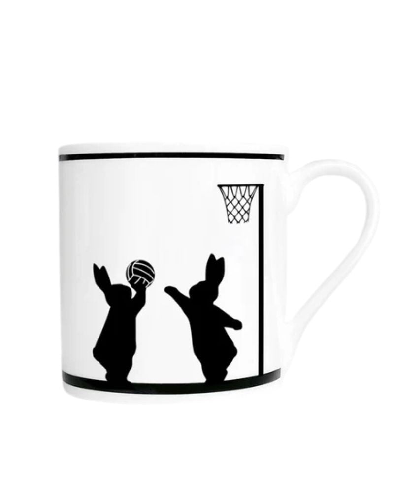 Netball Rabbit Mug