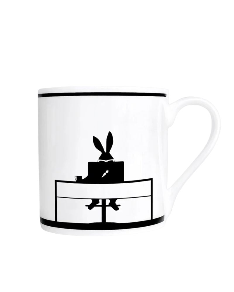 Working Rabbit Mug