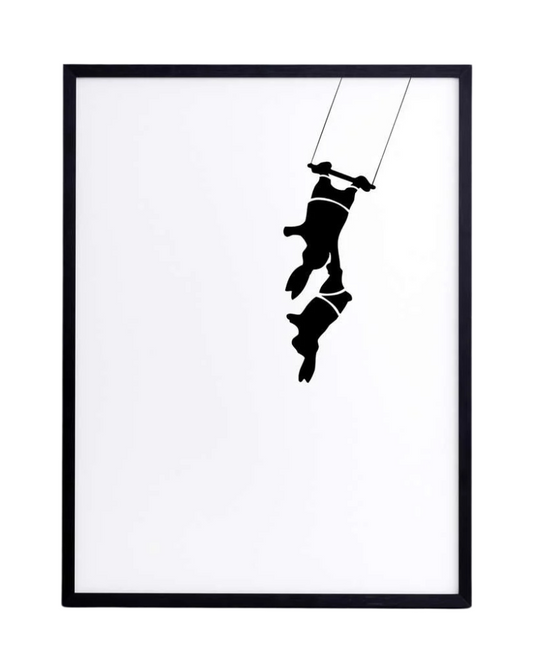 Print: Trapeze Rabbit
