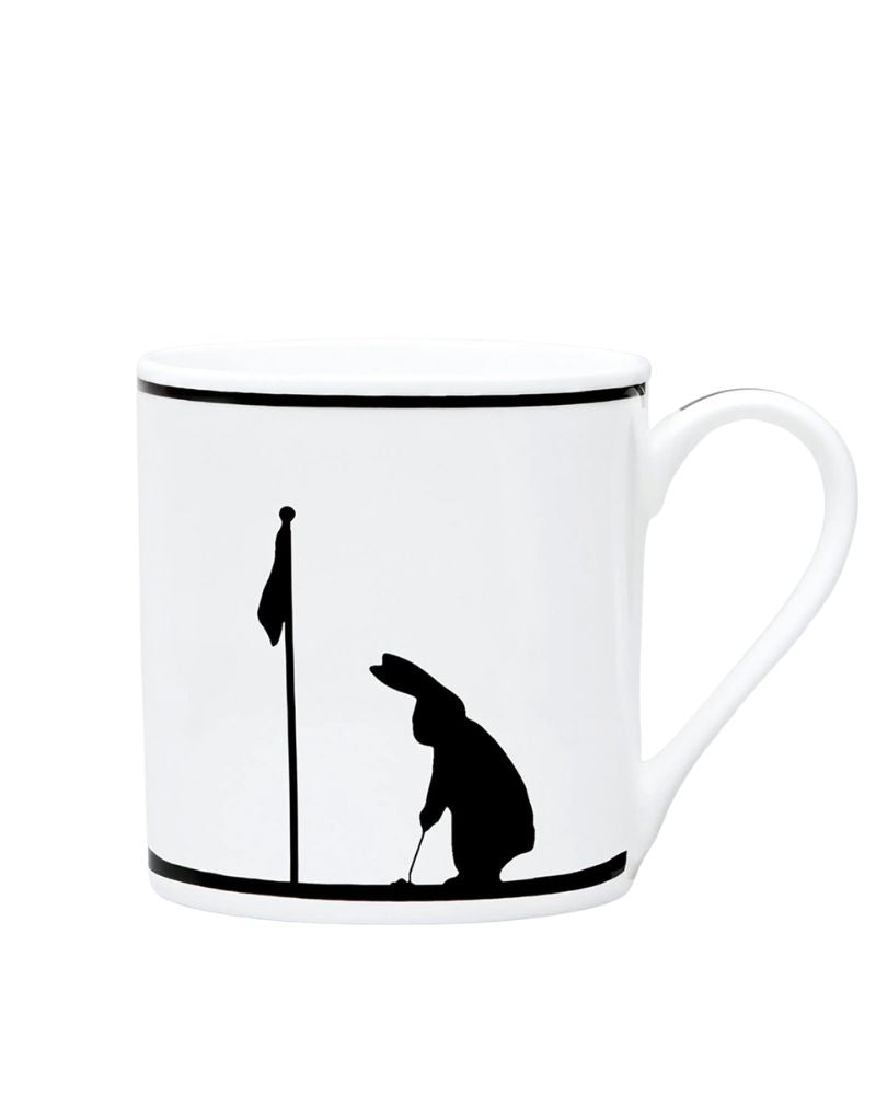 Golfing Rabbit Mug
