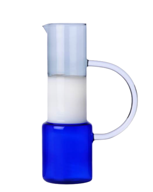 Jug Blue/White/Smoke - Ichendorf