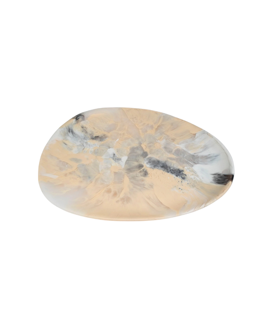 Platter Pebble - Sandy Pearl