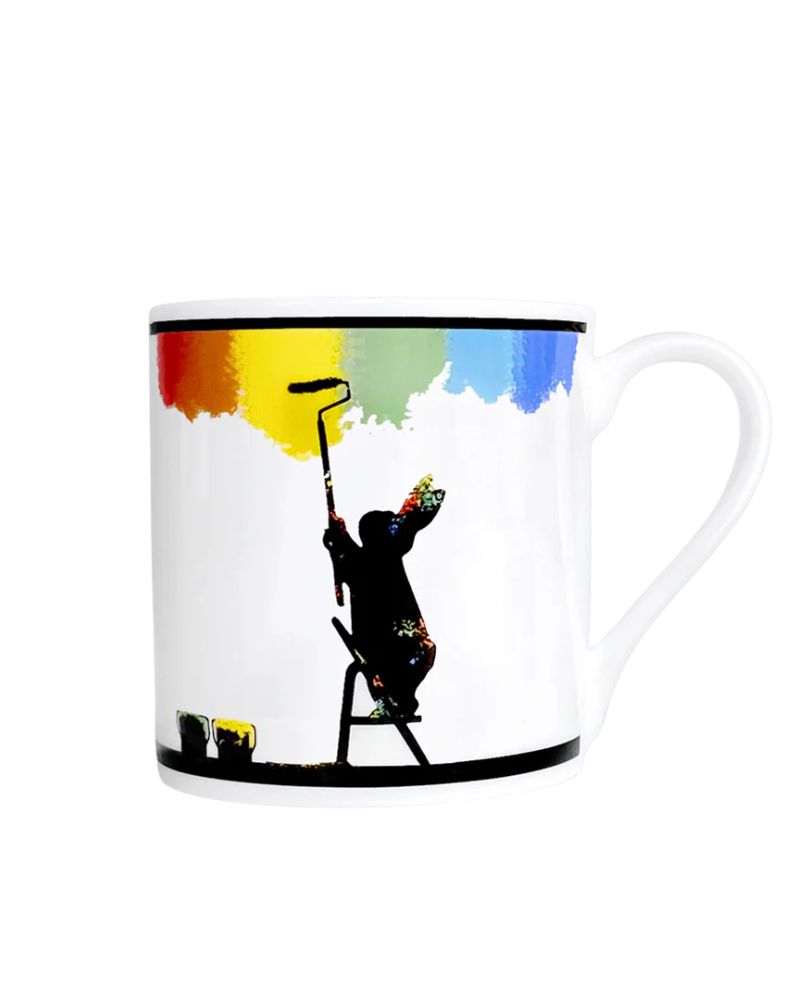 Rainbow Rabbit Mug