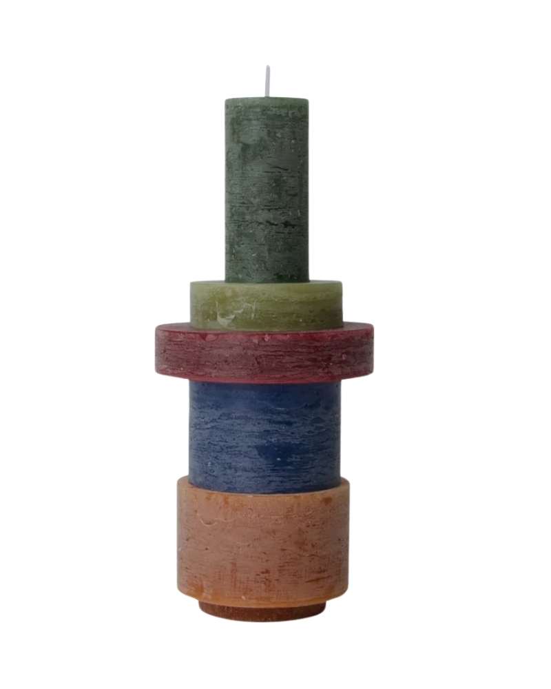 Candle Stack 03 - Green
